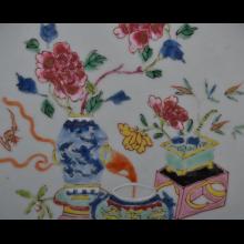 Assiette de la Famille rose